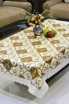 

Freely Printed 4 Seater Table Cover(Multicolor, PVC)