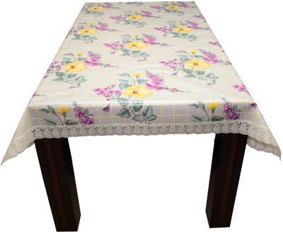 

The Trendy Printed 4 Seater Table Cover(Multicolor, PVC)