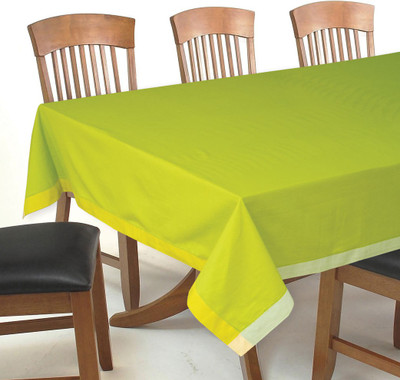 

Elan Solid 8 Seater Table Cover(Green, Cotton)