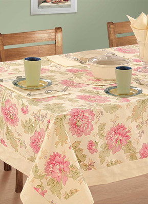 

Swayam Printed 6 Seater Table Cover(Multicolor, Cotton)