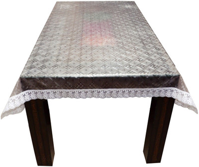 The Trendy Printed 4 Seater Table Cover(Multicolor, PVC)