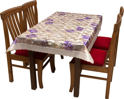 

Rajri Decor Printed 6 Seater Table Cover(Multicolor, Vinyl)