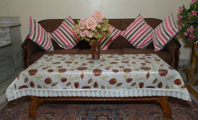 

Rajri Decor Printed 4 Seater Table Cover(Multicolor, Vinyl)