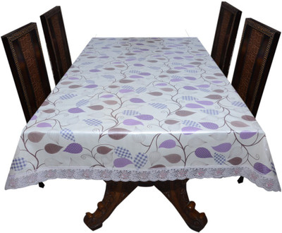 

The Trendy Floral 8 Seater Table Cover(Multicolor, PVC)