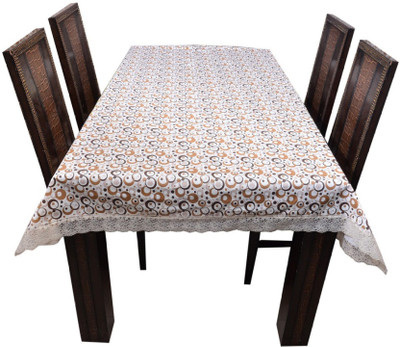 

Rajri Decor Printed 6 Seater Table Cover(Multicolor, PVC)