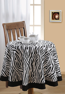 Swayam Printed 6 Seater Table Cover(Multicolor, Cotton)