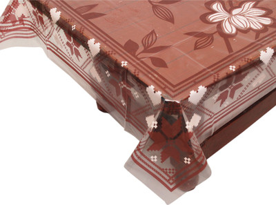

E-Retailer Printed 4 Seater Table Cover(White, PVC)