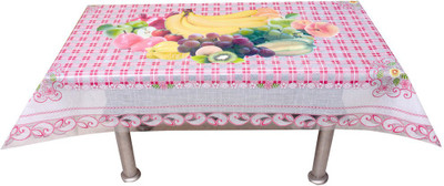 

The Trendy Printed 4 Seater Table Cover(Multicolor, PVC)