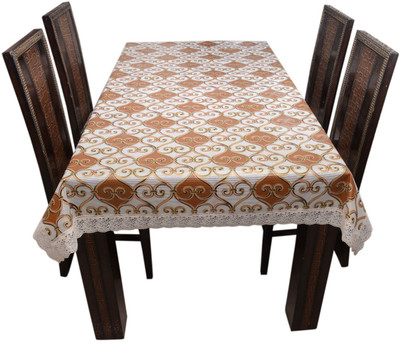 

The Trendy Printed 8 Seater Table Cover(Multicolor, PVC)