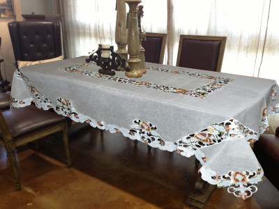 64% OFF on Rhymes Embroidered 8 Seater Table Cover(Multicolor, Organza) 64% OFF on Rhymes Embroidered 8 Seater Table Cover(Multicolor, Organza)