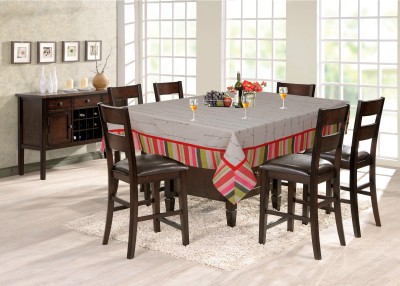 

Elan Printed, Abstract 4 Seater Table Cover(Multicolor, Cotton)