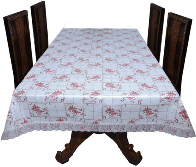 

The Trendy Floral 8 Seater Table Cover(Multicolor, PVC)