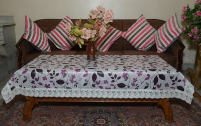 

Rajri Decor Printed 4 Seater Table Cover(Multicolor, Vinyl)