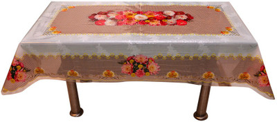 

The Trendy Printed 4 Seater Table Cover(Multicolor, PVC)