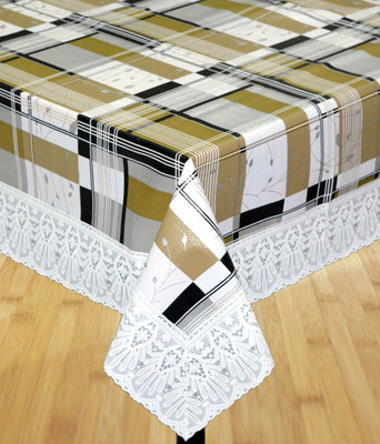 Katwa Clasic Printed 6 Seater Table Cover(Multicolor, PVC)