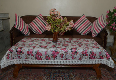 

Rajri Decor Printed 4 Seater Table Cover(Multicolor, Vinyl)