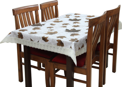 

Rajri Decor Printed 6 Seater Table Cover(Multicolor, PVC)