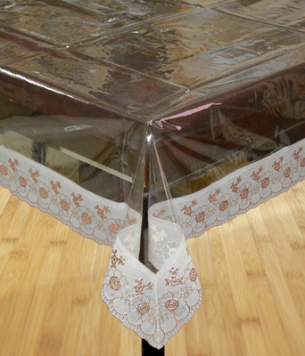 

Katwa Clasic Solid 6 Seater Table Cover(Transparent, PVC)