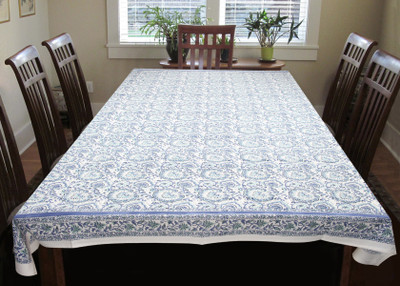 

Coco Bee Floral 6 Seater Table Cover(Multicolor, Cotton)