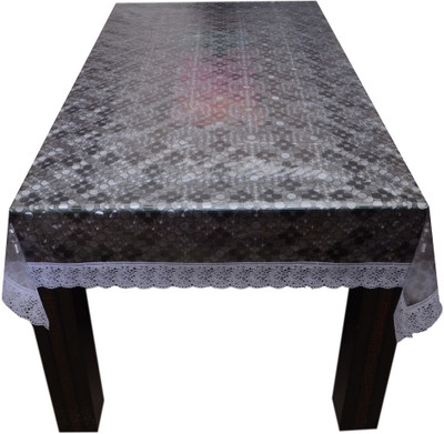 

The Trendy Geometric 4 Seater Table Cover(White, PVC)