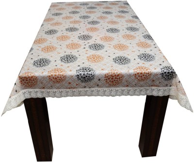 

The Trendy Printed 4 Seater Table Cover(Multicolor, PVC)