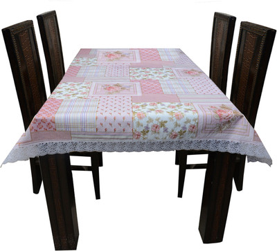 

The Trendy Floral 8 Seater Table Cover(Multicolor, PVC)
