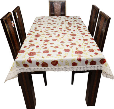 

The Trendy Printed 8 Seater Table Cover(Multicolor, PVC)