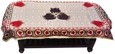 

Creative Homes Floral 4 Seater Table Cover(Multicolor, Cotton)