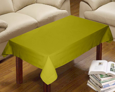 

Lushomes Solid 4 Seater Table Cover(Green, Cotton)