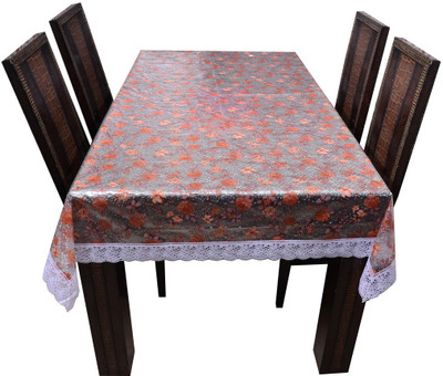 

The Trendy Printed 6 Seater Table Cover(Multicolor, PVC)