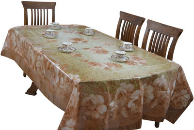 

Fancymart Floral 6 Seater Table Cover(Multicolor, PVC)