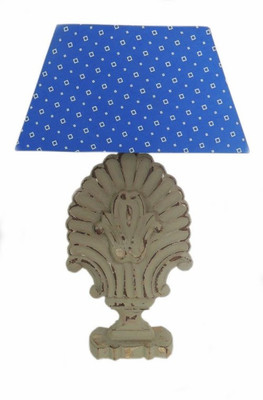 

The Decor Mart Office and Home Table Lamp(28 cm, Blue)