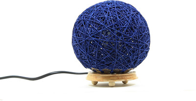 

Eartho TableSmallBlue Table Lamp(14 cm, Blue)