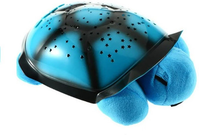 

Planet of Toys Turtle Projector Night Lamp(10.5 cm, Blue)
