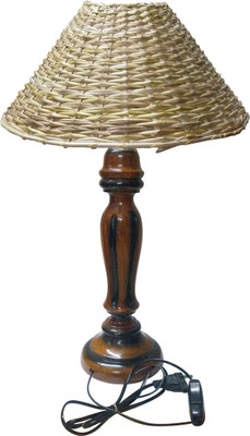 

Golddust Designer Wood Table Lamp(47 cm, Multicolor)