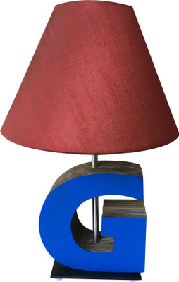 

Sylvn studio Graceful G Maroon Table Lamp(40.64 cm, Brown)