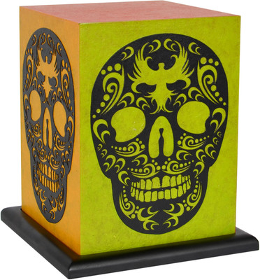 

Shady Ideas SKULL CANDY LED Table Lamp(18 cm, Multicolor)