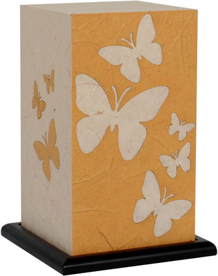 

Shady Ideas BUTTERFLY BROWN LED Table Lamp(20.32 cm, Brown)