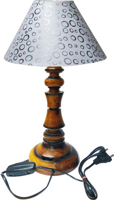 

Golddust Designer Wood Table Lamp(47 cm, Multicolor)