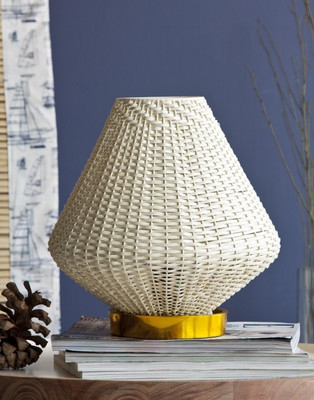 

Orange Tree Wekka Table Lamp(28 cm, White)