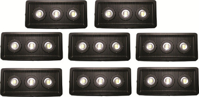 

EPSORI 150 Watt White Waterproof Bloom LED Flood Light - Set Of 8 Night Lamp(13 cm, Black)