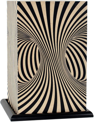 

Shady Ideas Columnist LED Table Lamp(Beige, Black)