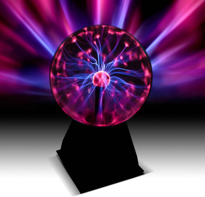 

Oyedeal 25 Inch Plasma Sphere Light Table Lamp(30 cm, Black)