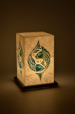 

Shady Ideas Soul Fish LED Table Lamp(Beige, Blue, Green)