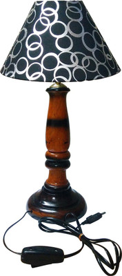 

Golddust Designer Wood Table Lamp(47 cm, Multicolor)