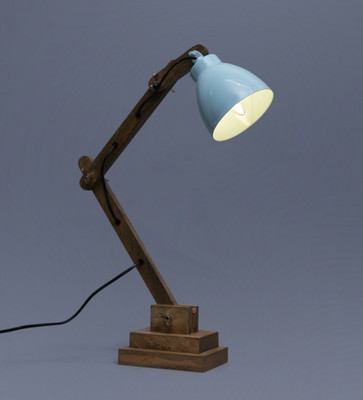 

The Brighter Side Himaliya Sky blue Table Lamp(63 cm, Sky blue)