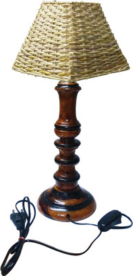 

Golddust Designer Wood Table Lamp(47 cm, Multicolor)