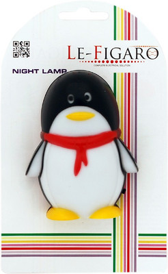 

Le Figaro Penguin Night Lamp(7 cm, Black)
