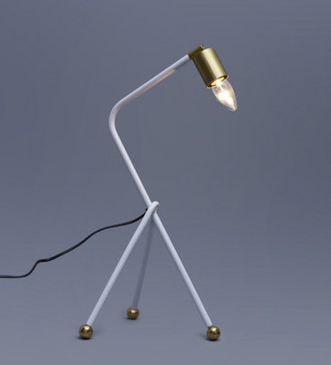 

The Brighter Side Elara Study Lamp(48 cm, Gold)