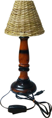 

Golddust Designer Wood Table Lamp(47 cm, Multicolor)